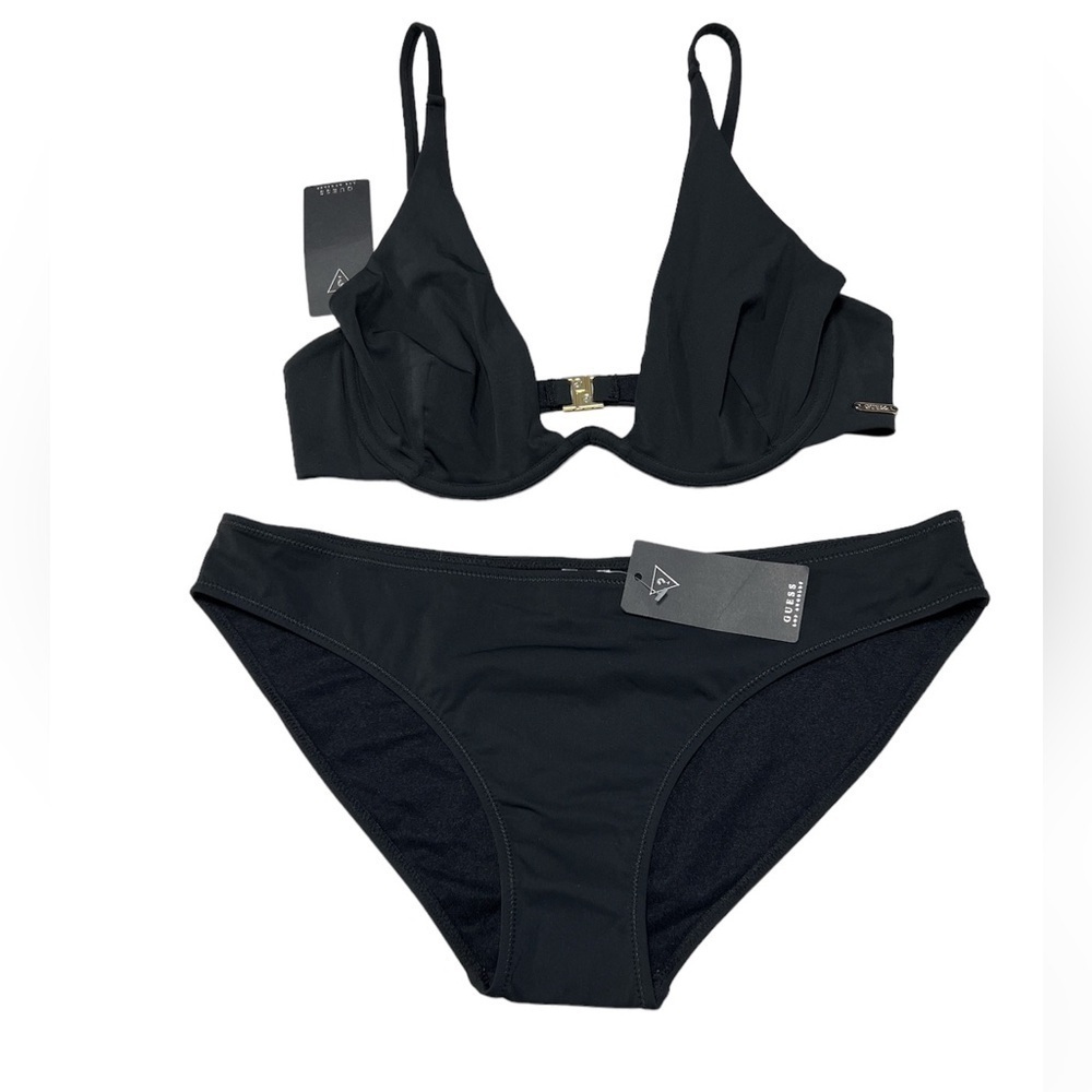 🆕 GUESS Los Angeles Two Piece Bikini Top and Bottom